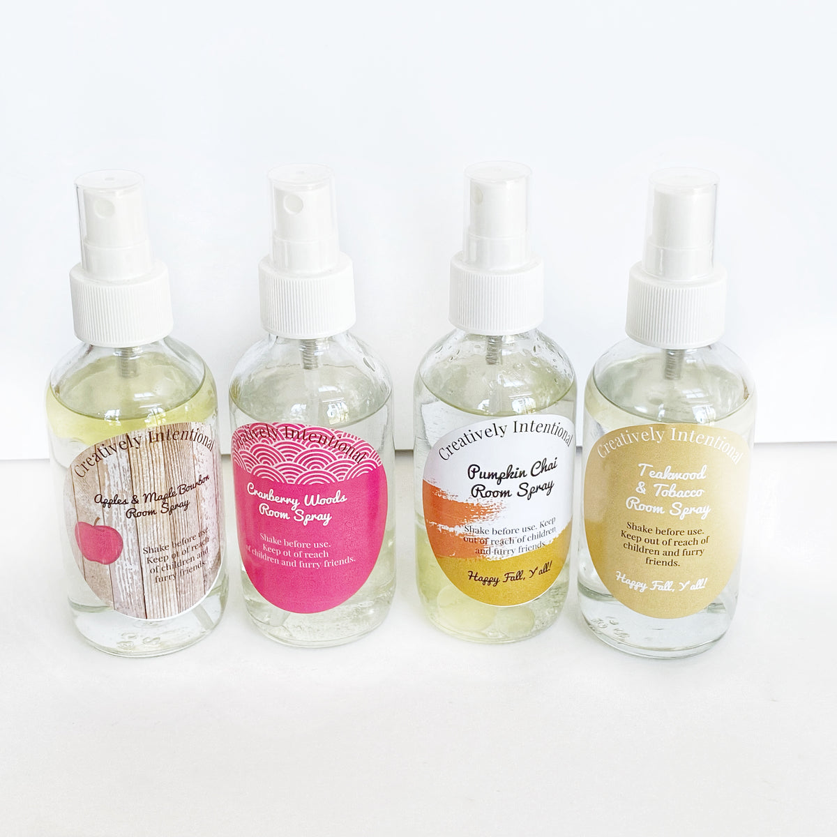 Room Sprays — Fall Scents 4 oz Creatively Intentional