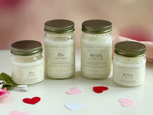 Valentine’s Day Custom-Labeled Candles