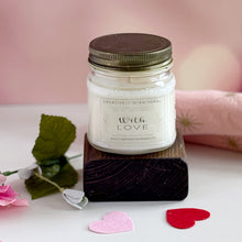 Valentine’s Day Custom-Labeled Candles