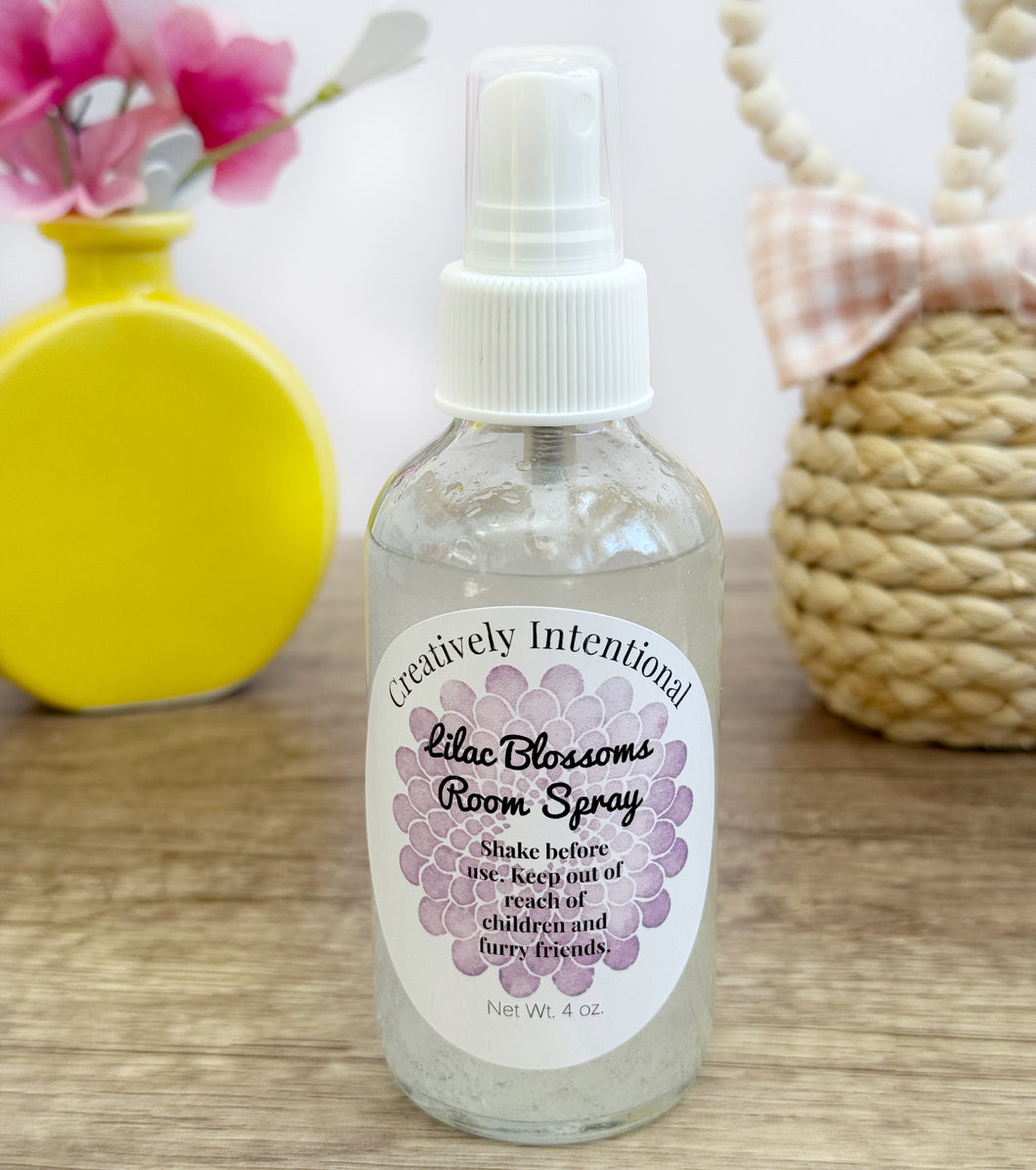 Room Sprays -- Spring Collection --  4 oz