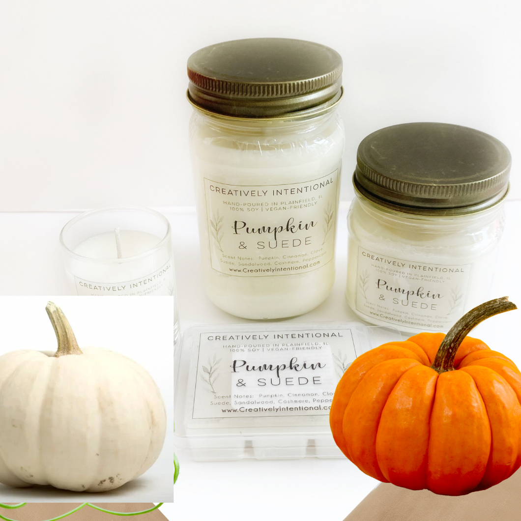 Pumpkin & Suede