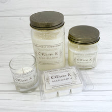 Citron & Mandarin Soy Candles & Wax Melts